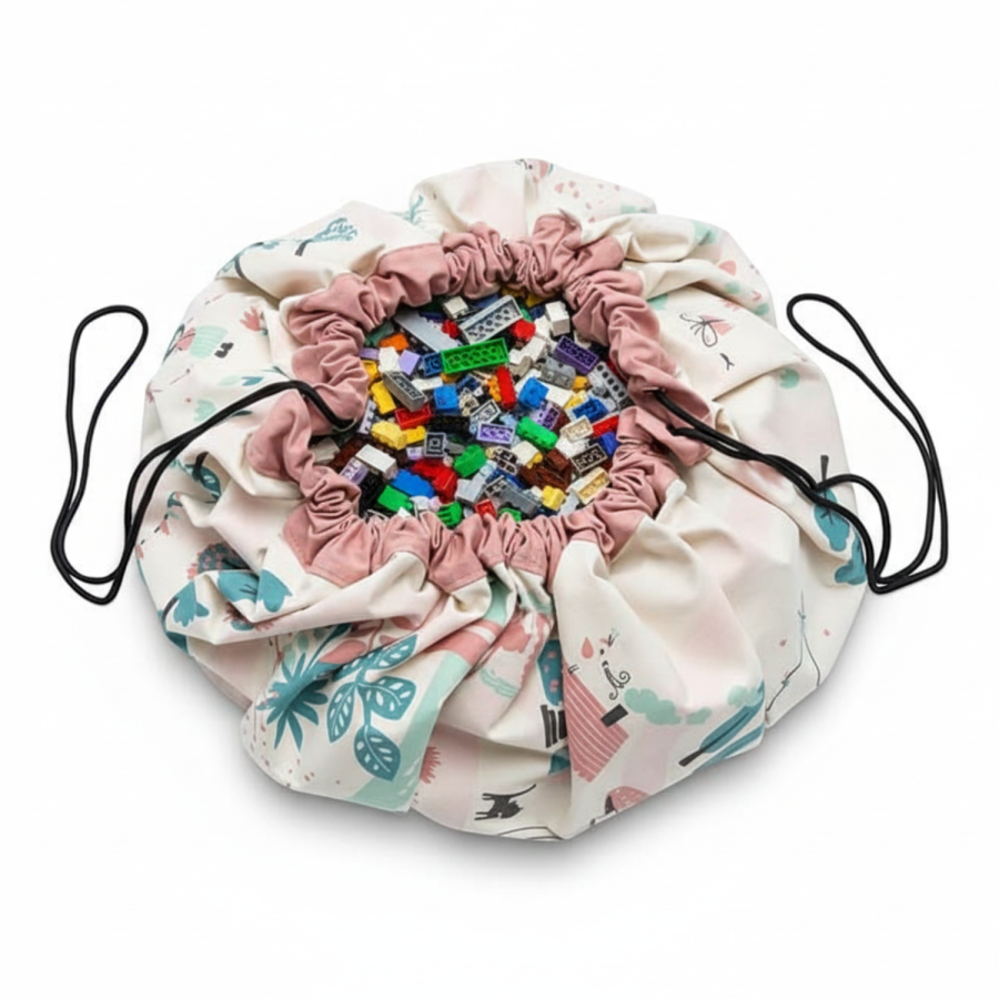 Worek na zabawki i mata do zabawy 2w1 - Walk in a Park / Play&Go