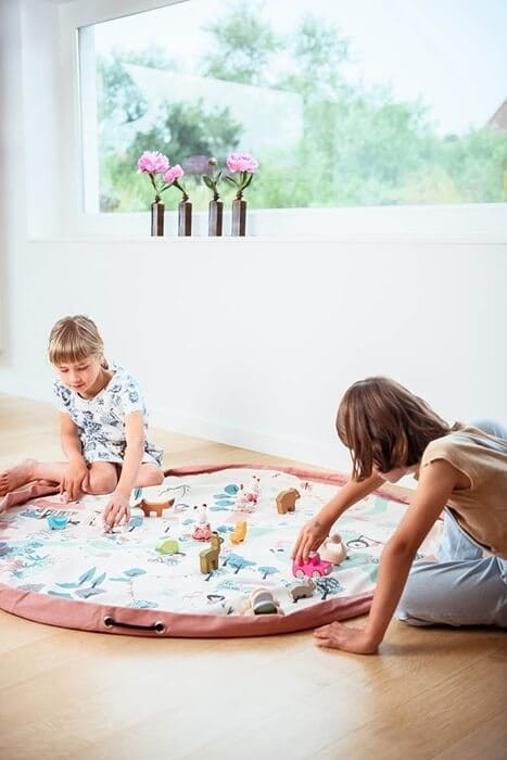 Worek na zabawki i mata do zabawy 2w1 - Walk in a Park / Play&Go