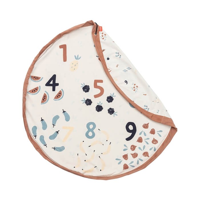 Worek na zabawki i mata do zabawy 2w1 - Veggie Numbers / Play&Go