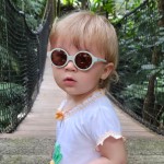 Okulary przeciwsłoneczne dla dzieci 9-24 miesięcy Joy - Misty Green / Beaba