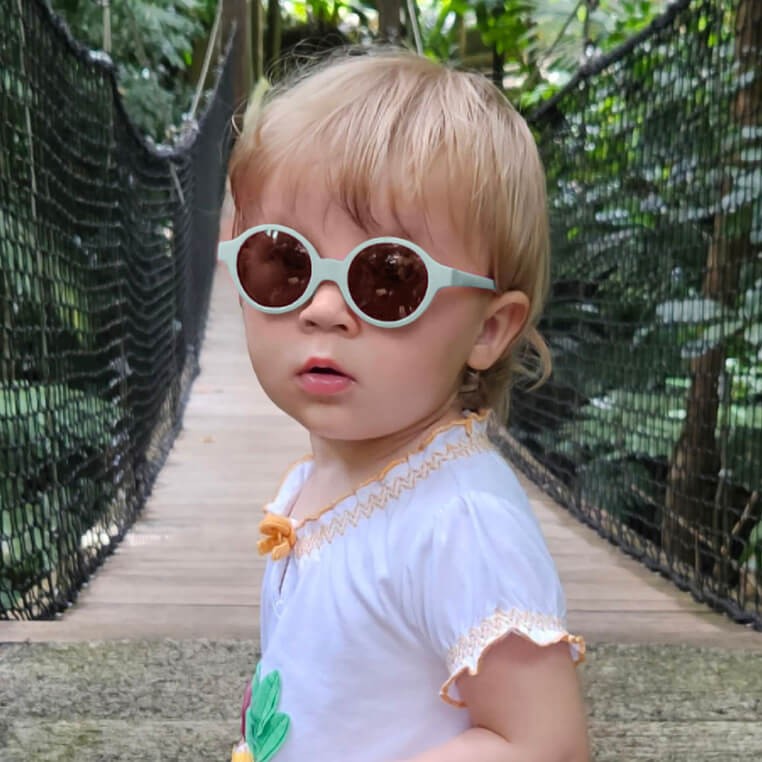 Okulary przeciwsłoneczne dla dzieci 9-24 miesięcy Joy - Misty Green / Beaba