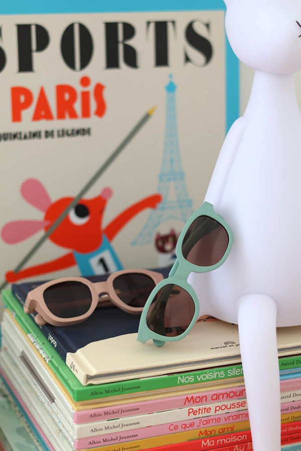 Okulary przeciwsłoneczne dla dzieci 9-24 miesięcy Lucky - Sage Green / Beaba