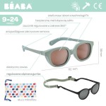 Okulary przeciwsłoneczne dla dzieci 9-24 miesięcy Lucky - Sage Green / Beaba