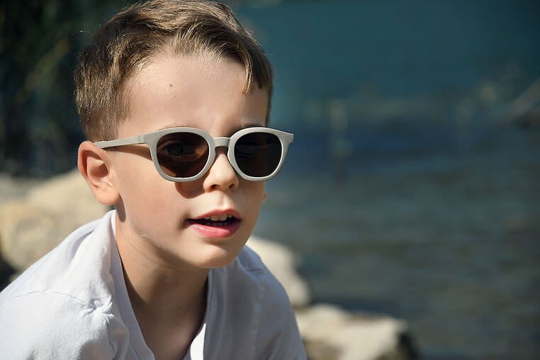 Okulary przeciwsłoneczne dla dzieci 4-6 lat Sunny - Velvet grey / Beaba