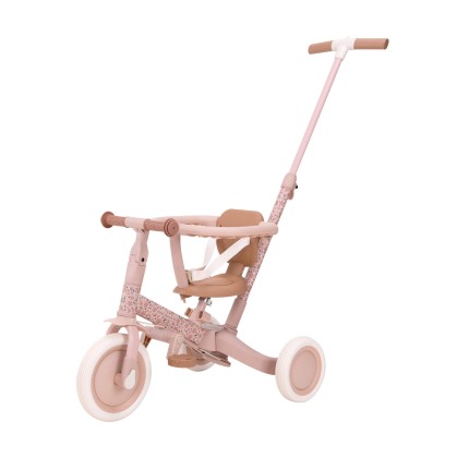 Rowerek trójkołowy 4w1 z rączką Fairy Floral / Little Dutch