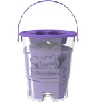 Piasek kinetyczny z foremką, 100% naturalny, 500g, kolor FIOLETOWY / ChildGen