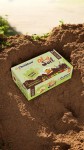 Piasek kinetyczny w pojemniku, Magiczna gleba z warzywami 100% naturalny, 907g / ChildGen