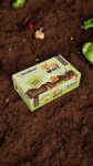 Piasek kinetyczny w pojemniku, Magiczna gleba z warzywami 100% naturalny, 907g / ChildGen
