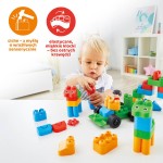 Klocki konstrukcyjne Miasto 50 el., 18m+ /  PolyM