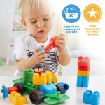 Klocki konstrukcyjne Miasto 50 el., 18m+ /  PolyM