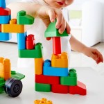 Klocki konstrukcyjne Miasto 50 el., 18m+ /  PolyM