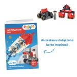 Klocki konstrukcyjne Samochód wyścigowy 31 el., 2+ /  PolyM