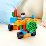 Klocki konstrukcyjne Kreatywny zestaw startowy 25 el., 18m+ /  PolyM