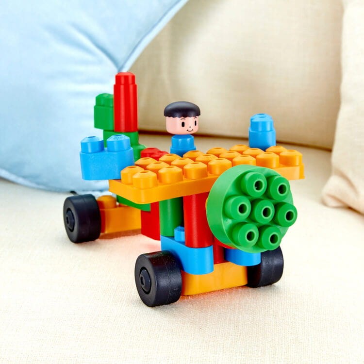 Klocki konstrukcyjne Kreatywny zestaw startowy 25 el., 18m+ /  PolyM