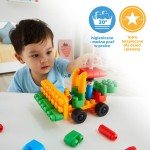 Klocki konstrukcyjne Kreatywny zestaw startowy 25 el., 18m+ /  PolyM