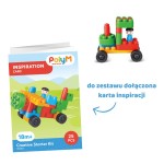 Klocki konstrukcyjne Kreatywny zestaw startowy 25 el., 18m+ /  PolyM