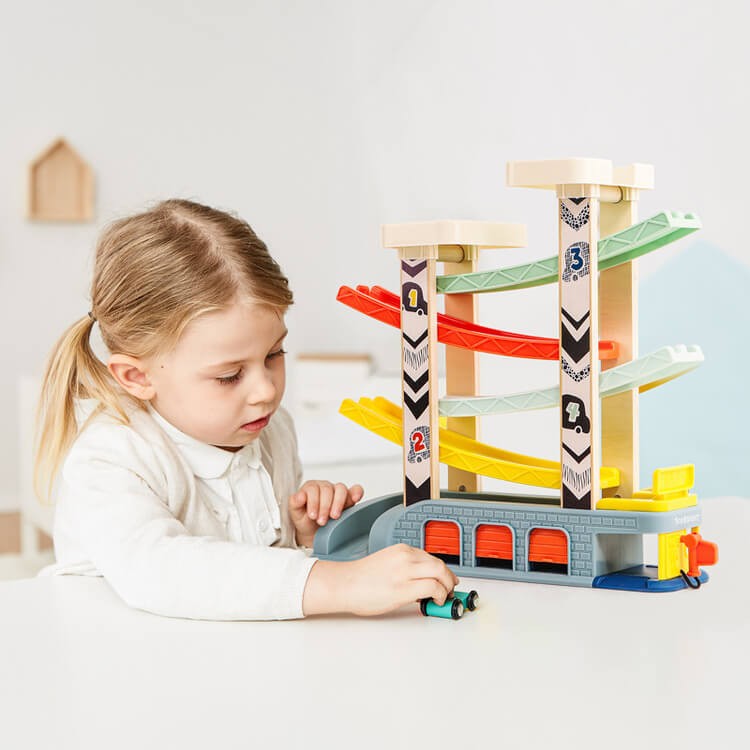 Tor samochodowy Zjeżdżalnia z superszybkimi autami, 18m+ / TOPBRIGHT