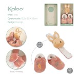 Zestaw prezentowy 2w1 Królik (grzechotka + buciki) kolekcja Petites Chansons / Kaloo