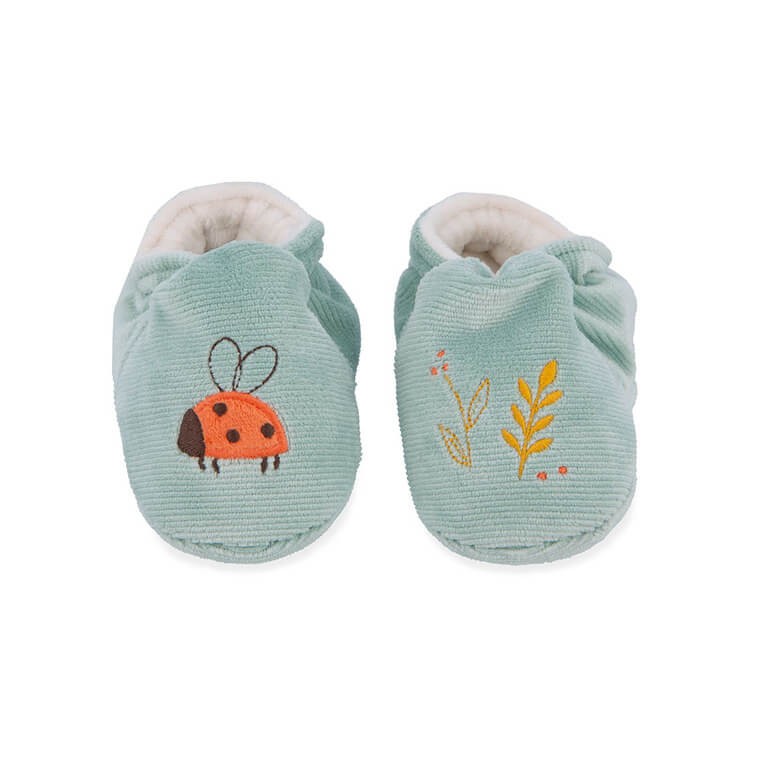 Zestaw prezentowy 2w1 Myszka (grzechotka + buciki) kolekcja Petites Chansons / Kaloo