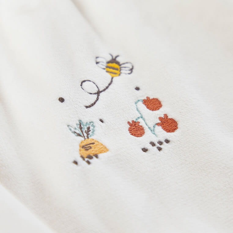 Zestaw prezentowy 2w1 Króliczek (komforter + naszyjnik dzwoneczek ciążowy Bola) Petites Chansons / Kaloo