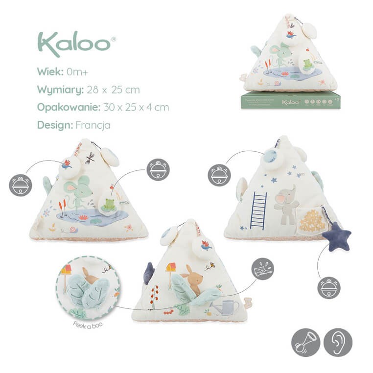 Miękka piramida sensoryczna Petites Chansons / Kaloo