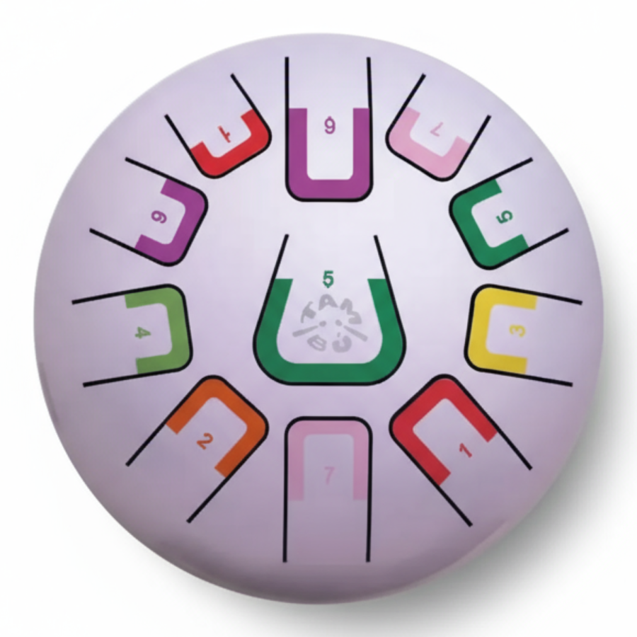 Bębenek językowy Tambu śr. 20cm - Summer Lavender / Juegaconmigo