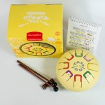 Bębenek językowy Baby Tambu śr. 15cm - Mellow Yellow / Juegaconmigo