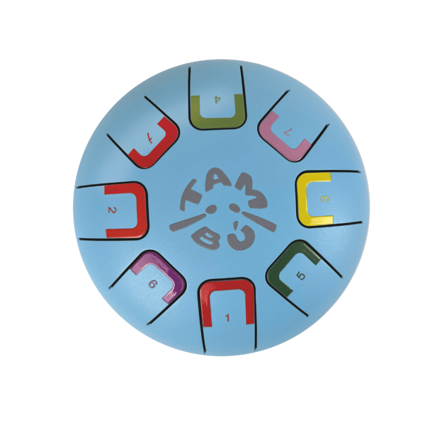 Bębenek językowy Baby Tambu śr. 15cm - Sky Kite / Juegaconmigo