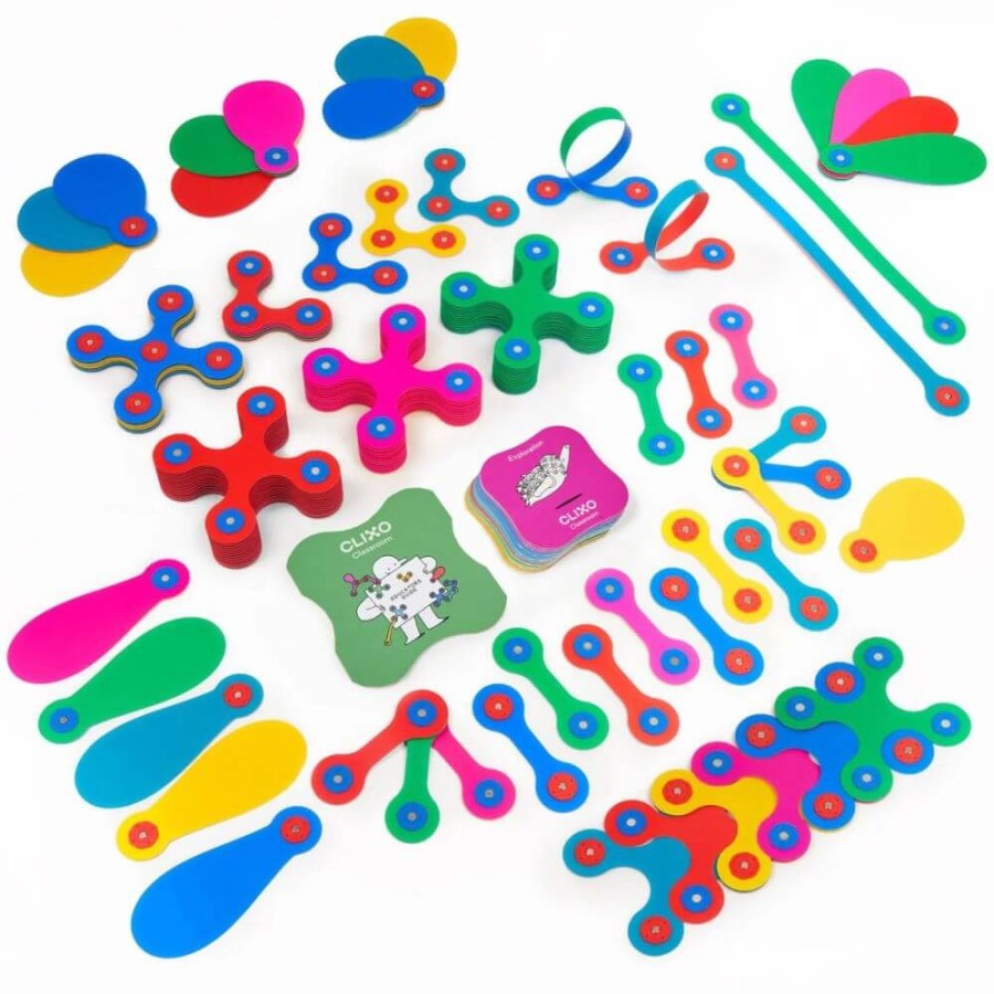 Układanka magnetyczna CLIXO Classroom Pack, 100 elementów / CLIXO
