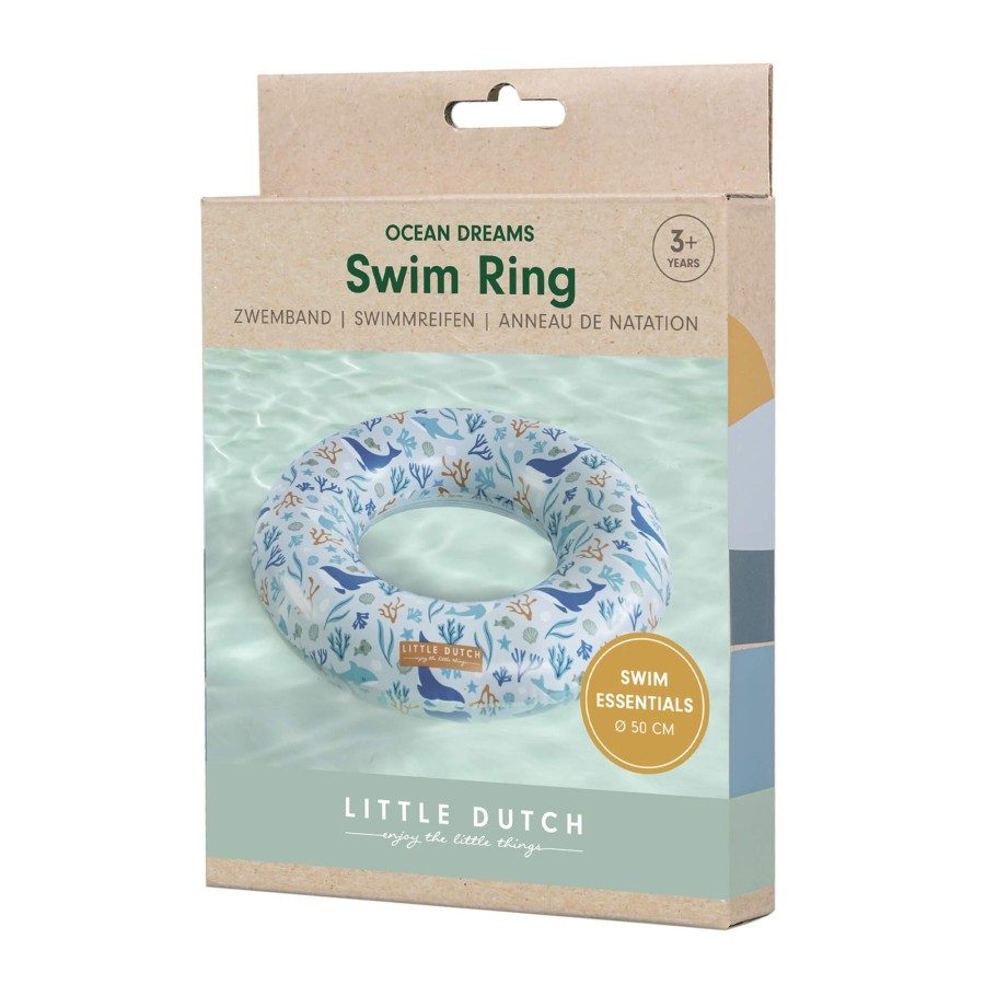 Koło do pływania Blue Ocean Dreams 50cm / Little Dutch