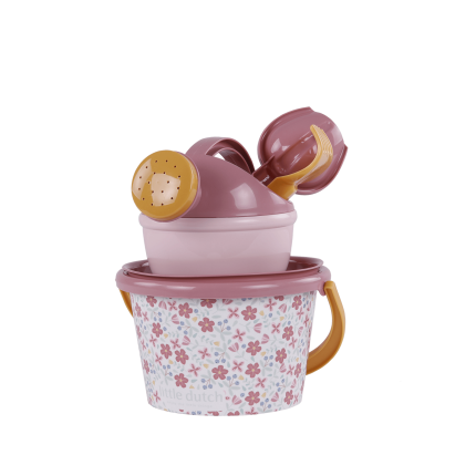 Zestaw plażowy Róż 5 elementów / Little Dutch