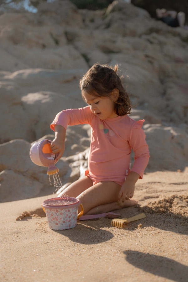 Zestaw plażowy Róż 5 elementów / Little Dutch