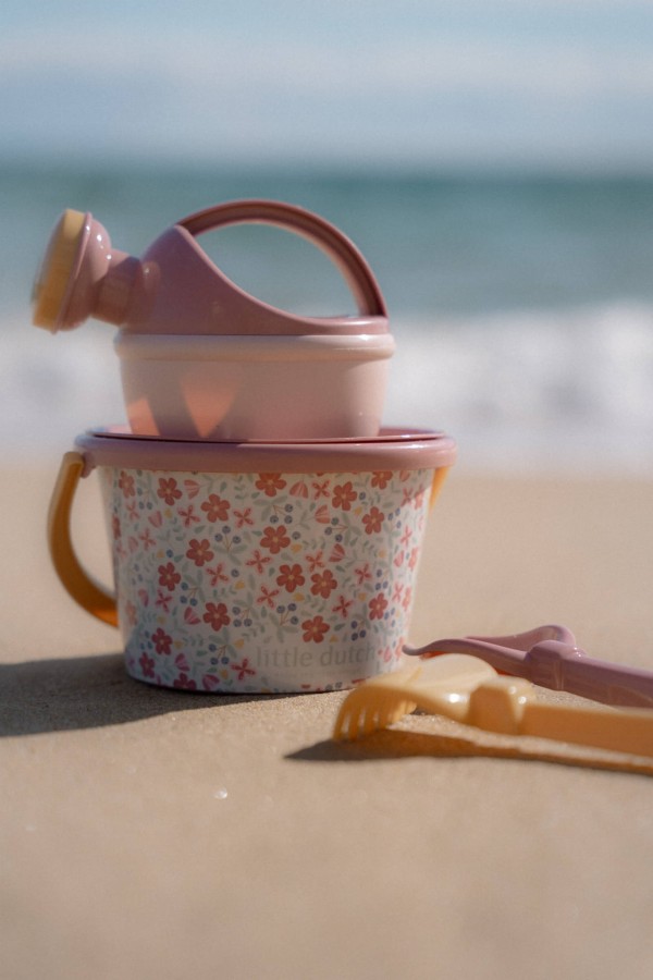 Zestaw plażowy Róż 5 elementów / Little Dutch