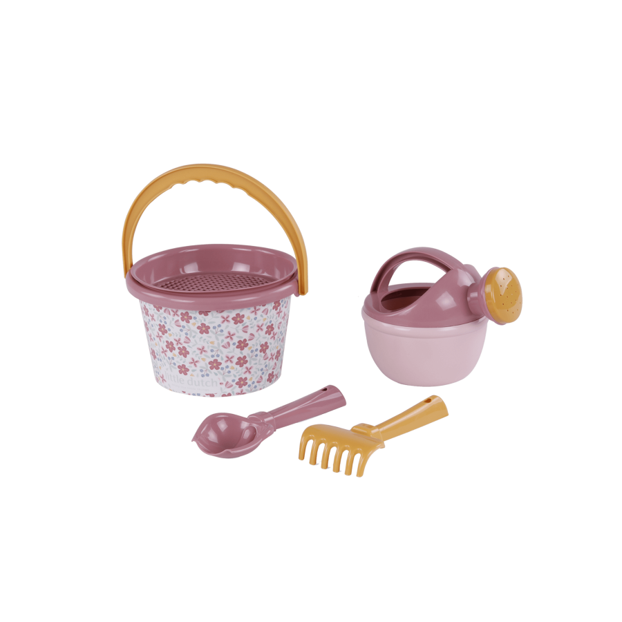 Zestaw plażowy Róż 5 elementów / Little Dutch