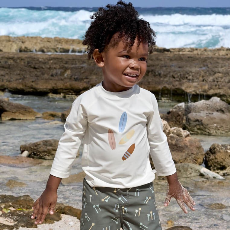 Koszulka z filtrem UV60 z długim rękawem Splash & Fun Deski surfingowe salt / Lassig