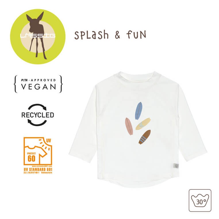 Koszulka z filtrem UV60 z długim rękawem Splash & Fun Deski surfingowe salt / Lassig