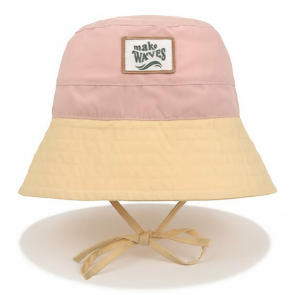 Kapelusz rybacki z filtrem UV80 Splash & Fun vanilla, peach / Lassig
