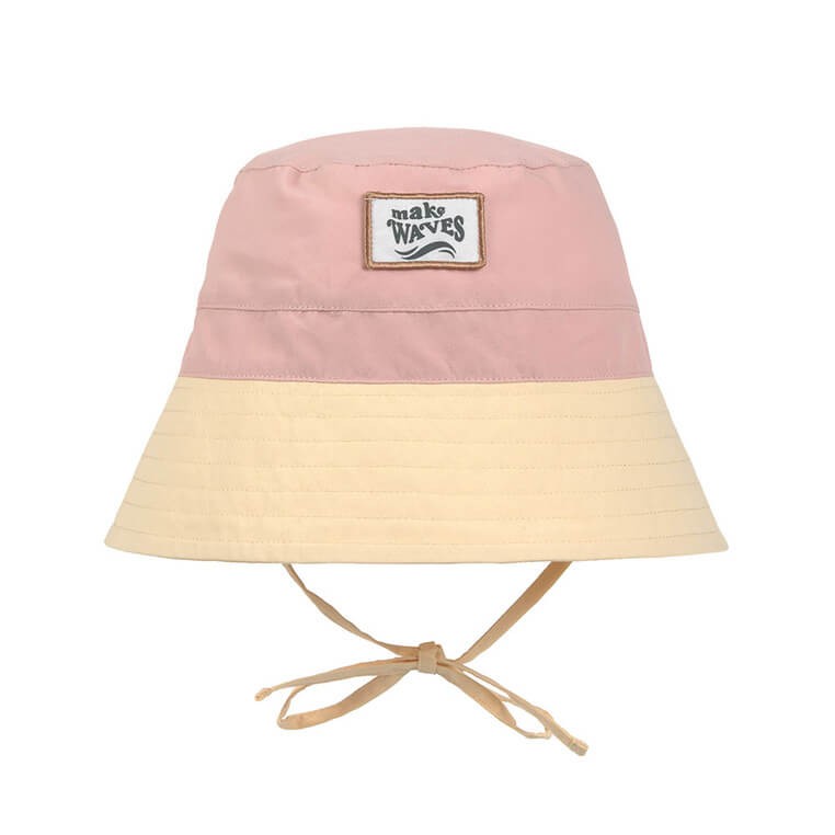 Kapelusz rybacki z filtrem UV80 Splash & Fun vanilla, peach / Lassig
