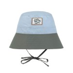 Kapelusz rybacki z filtrem UV80 Splash & Fun sky blue, deep olive / Lassig