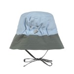 Kapelusz rybacki z filtrem UV80 Splash & Fun sky blue, deep olive / Lassig