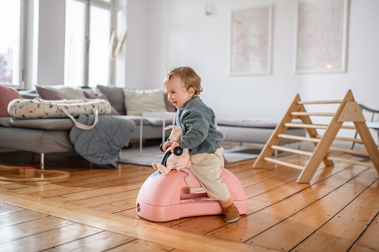 My First - ewolucyjny jeździk pchacz 3w1 6 m+ Rose / Scootandride