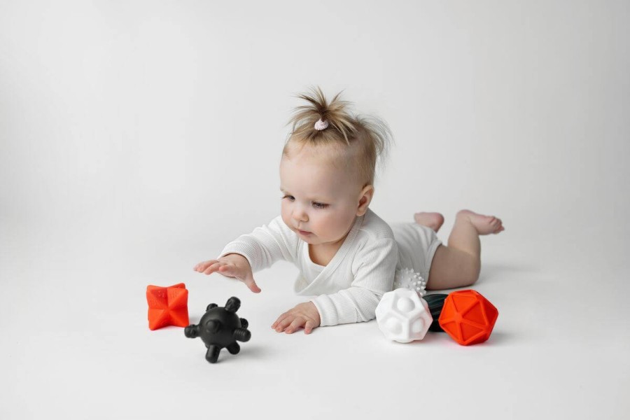 Piłeczki sensoryczne 6 szt. Kontrastowe / Mom's care