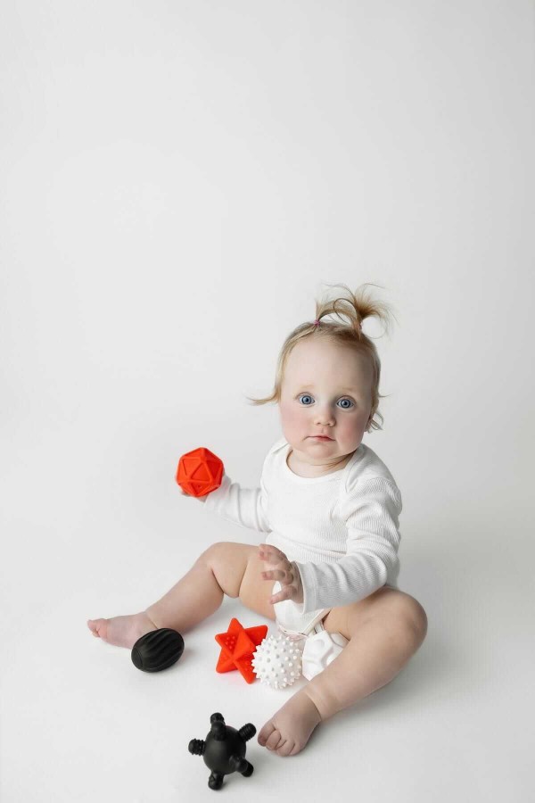 Piłeczki sensoryczne 6 szt. Kontrastowe / Mom's care