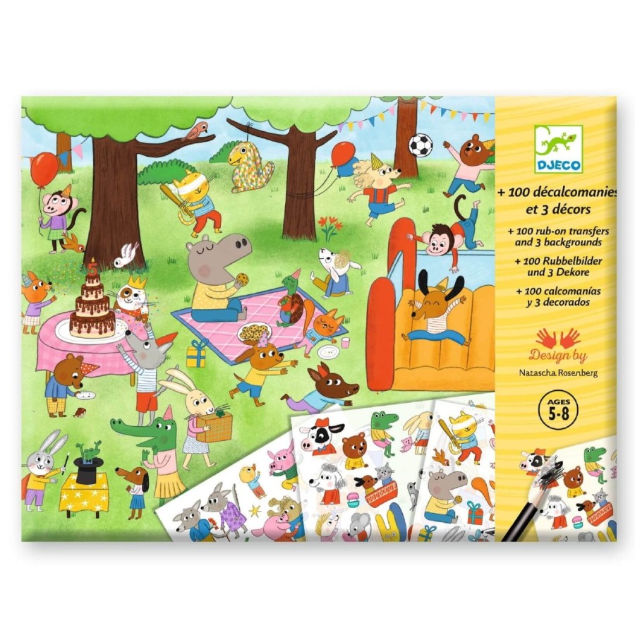 Zestaw kalkomanii - IMPREZA 5+ / Djeco