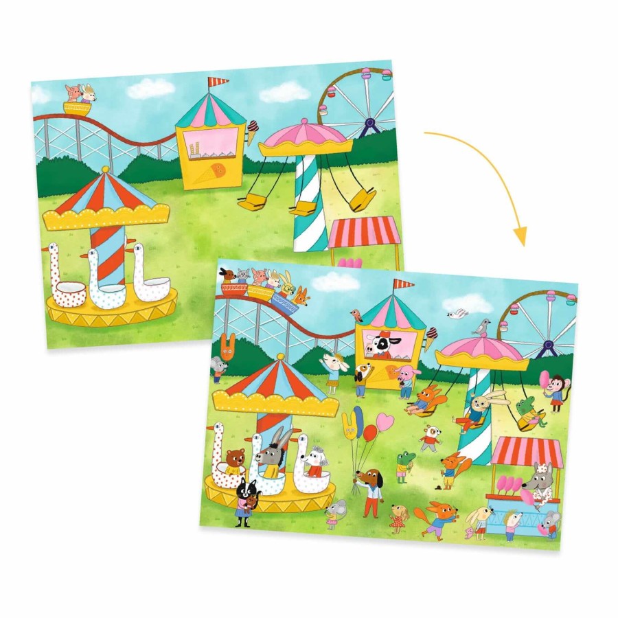 Zestaw kalkomanii - IMPREZA 5+ / Djeco