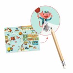 Zestaw kalkomanii - POJAZDY 5+ / Djeco