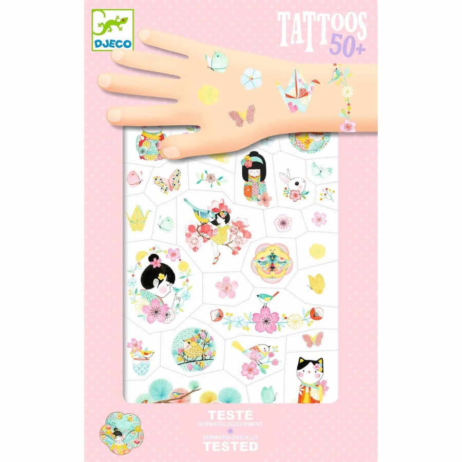 Tatuaże KWIATY WIŚNI / Djeco