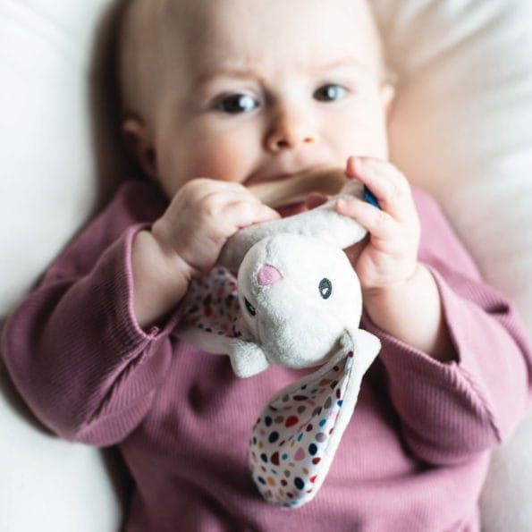 Eko gryzak drewniany króliczek Felcia / Whisbear