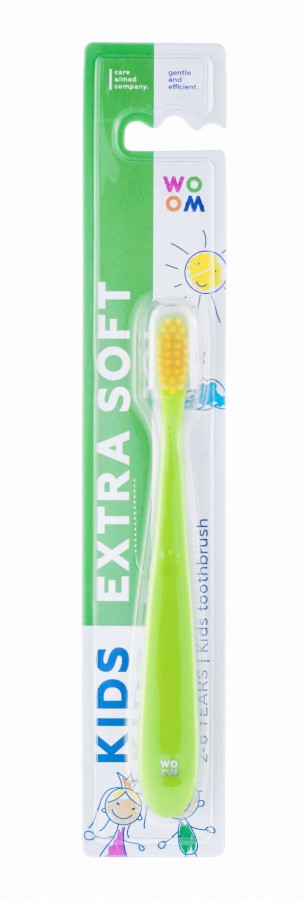 Szczoteczka do zębów KIDS EXTRA SOFT / WOOM