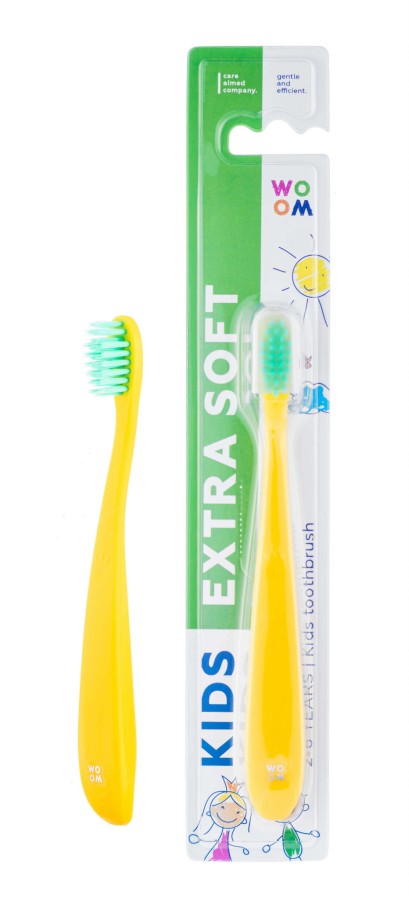 Szczoteczka do zębów KIDS EXTRA SOFT / WOOM